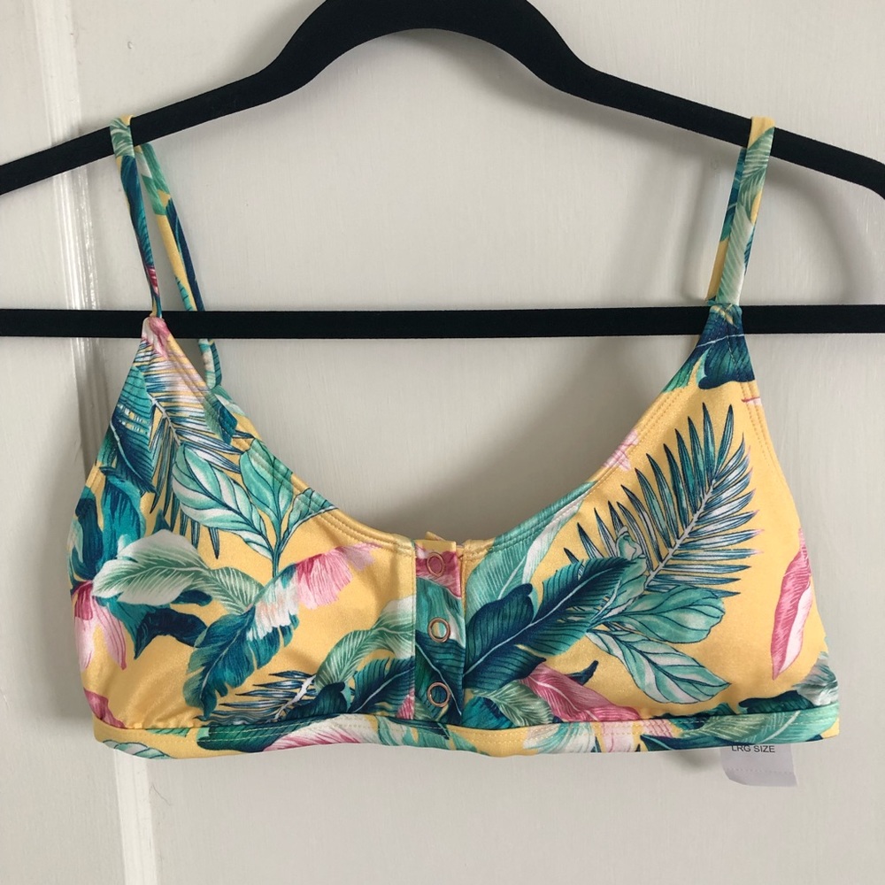 NWT LA Hearts Bralette Bikini Top Sz L
